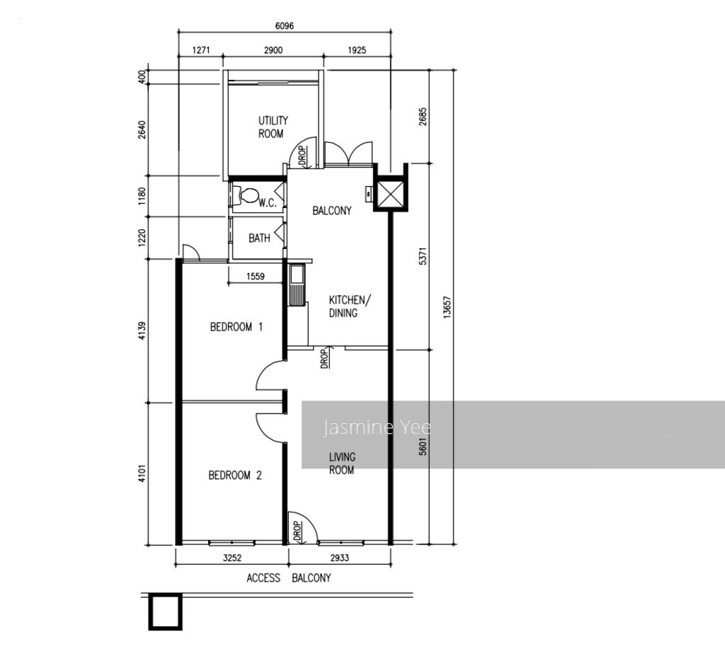 Blk 12 Lorong 7 Toa Payoh (Toa Payoh), HDB 3 Rooms #136295252